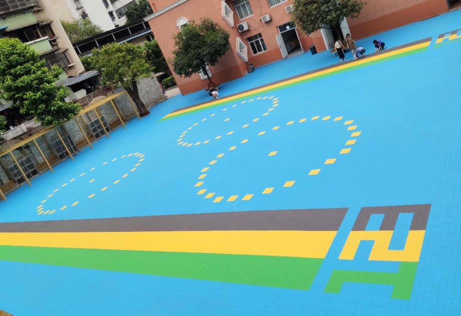 彈性安全運(yùn)動地板